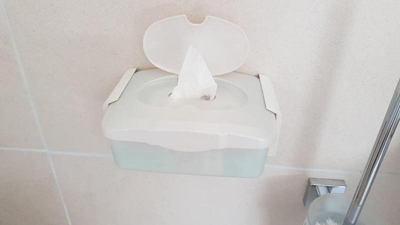 Wall Mount for wet Toilet Paper Box