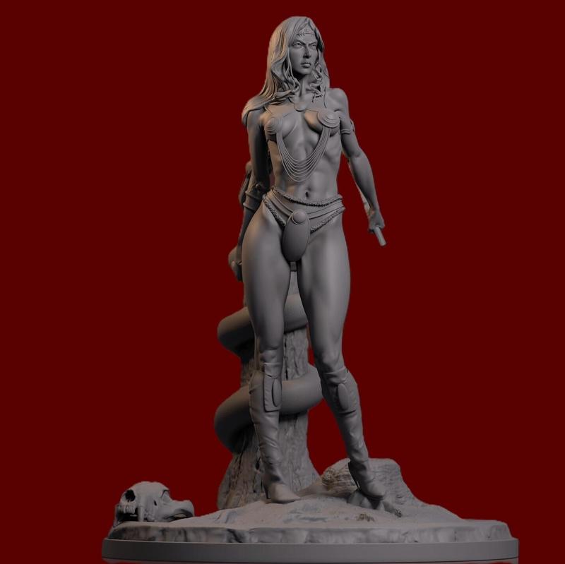 Aspen Matthews STL – 3D Printable Figurine Model | Fathom Inspired Character