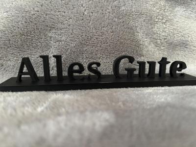 All the best lettering