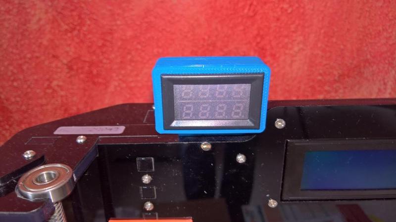 Voltage / Current display-case - for GearBest device (china)