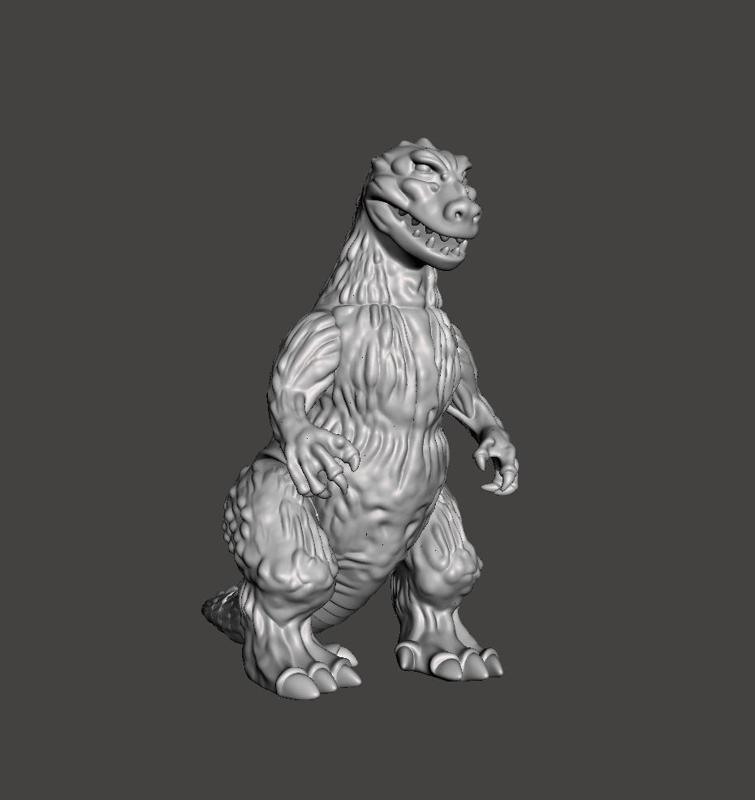 FAN ART 1954 GODZILLA SOFUBI