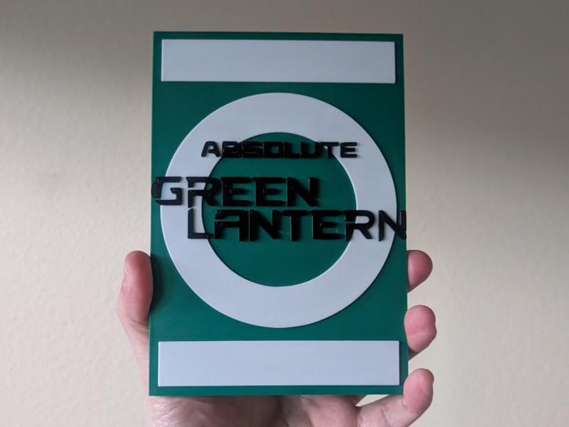 Absolute Green Lantern Emblem + Logo