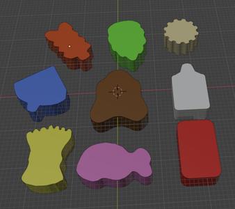 Tokens for the Hallertau game