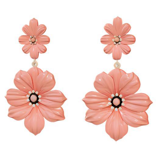 Tiered Petal Earrings