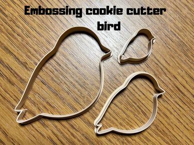 cookie cutter bird (3 sizes)