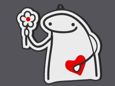 keychain romantic flork