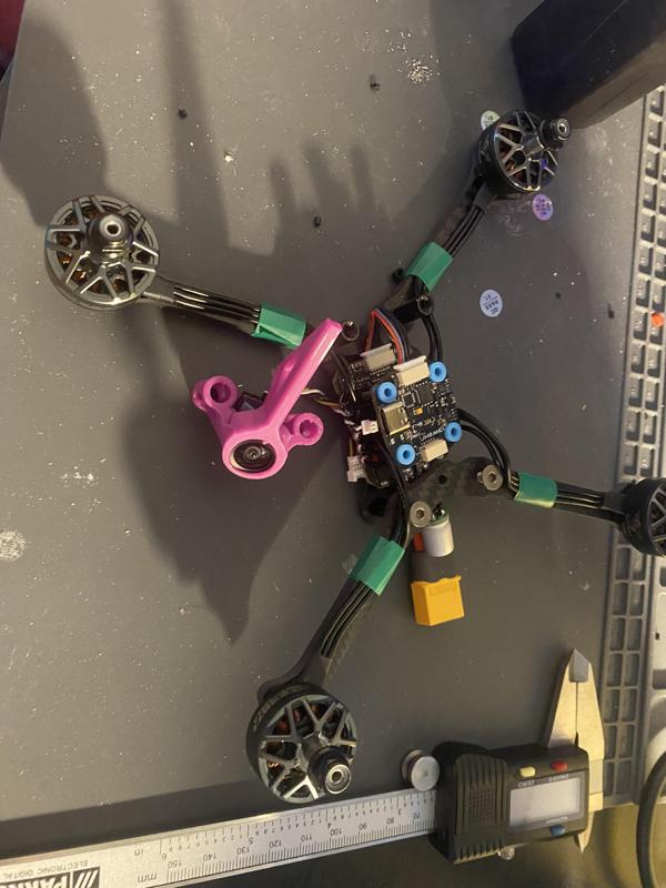 Five33 Zigzag 45 degree runcam Nanoracer4 mount