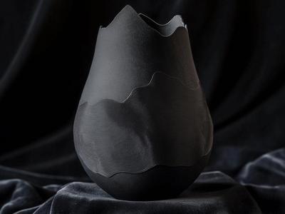 Shadow Crest -  Sculptural 3D Printable Home Decor