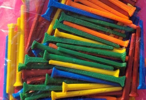 Montessori-Inspired 3D Printable Plastic Pegs – STL File for DIY Educational Activities & Fine Motor Skills Development