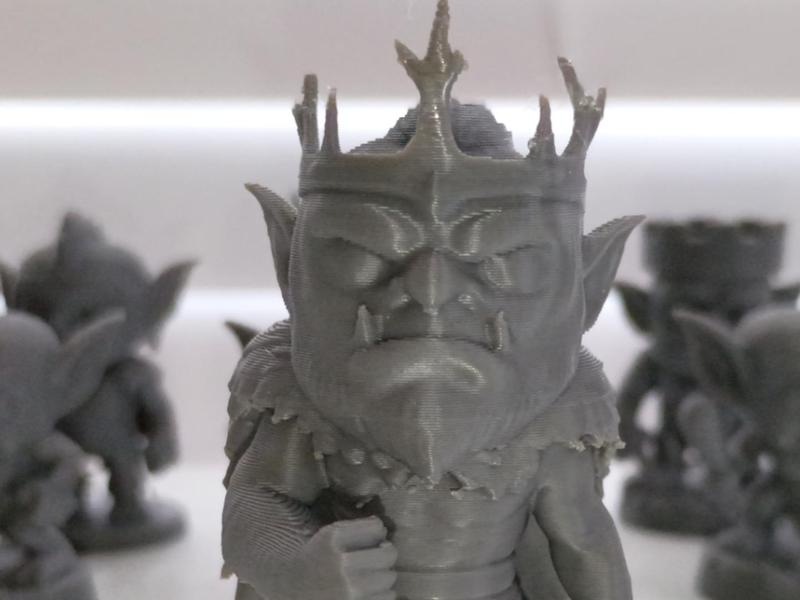Orc King Chess Piece