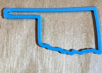 Oklahoma state outline