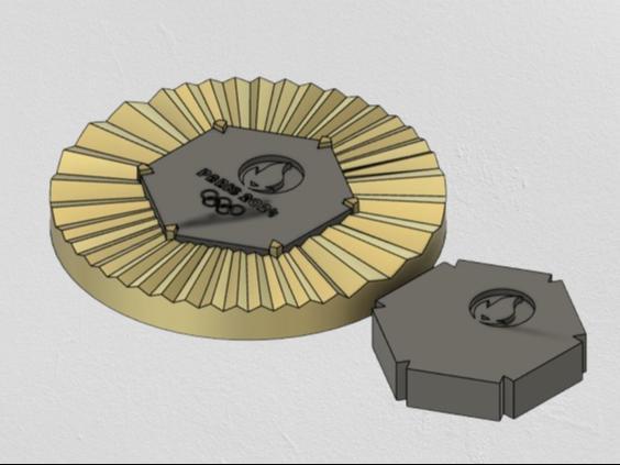 Paris 2024 Olympics medal