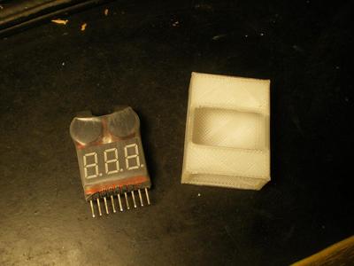 Tester lipo 8cells hard case