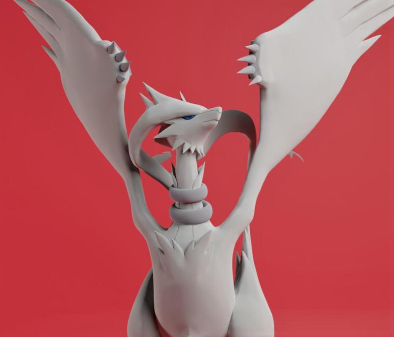 Pokemon Reshiram 3d print