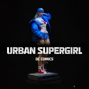 Supergirl Urban - Collectible Resin Figure STL