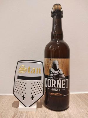 Beer coaster - Cornet