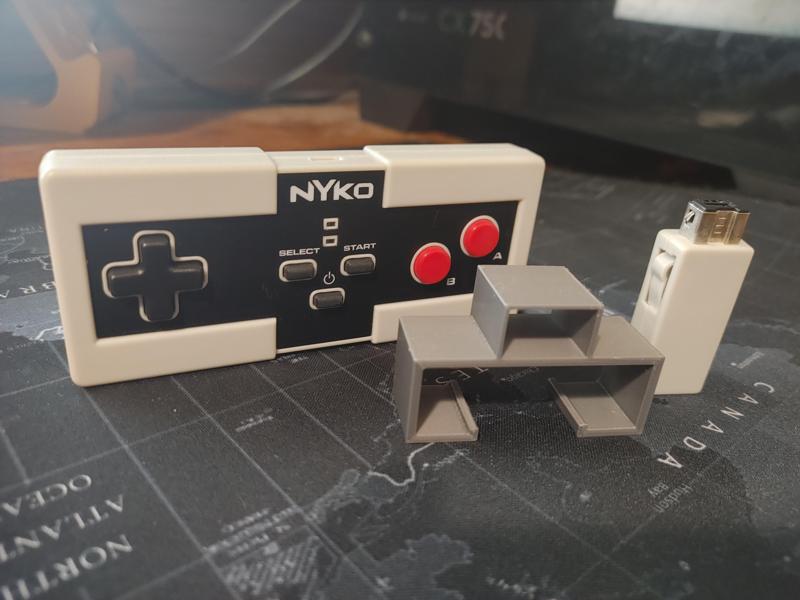 Nyko Nes wireless controller dongle clip