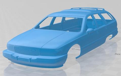 Buick Roadmaster Wagon 1991 Printable Body Car