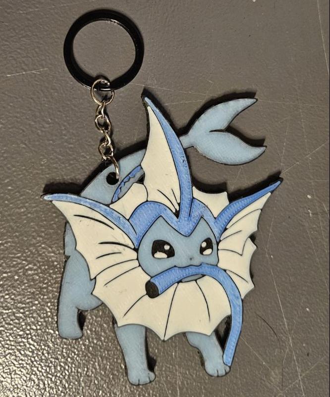 Vaporeon Keychain