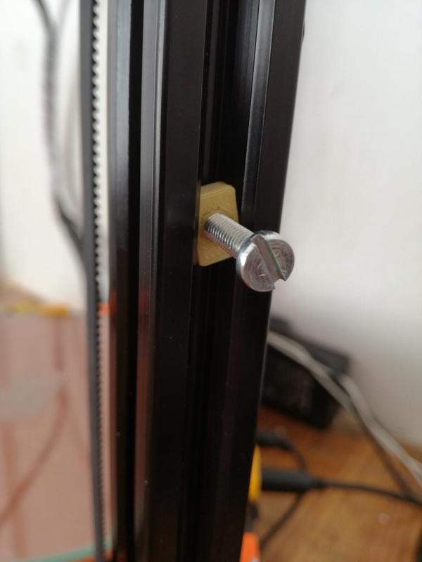 M4 Nut Cover convert to T-Slot removable Nut