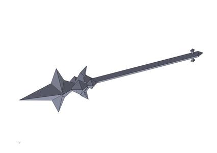 Minecraft father's Spear