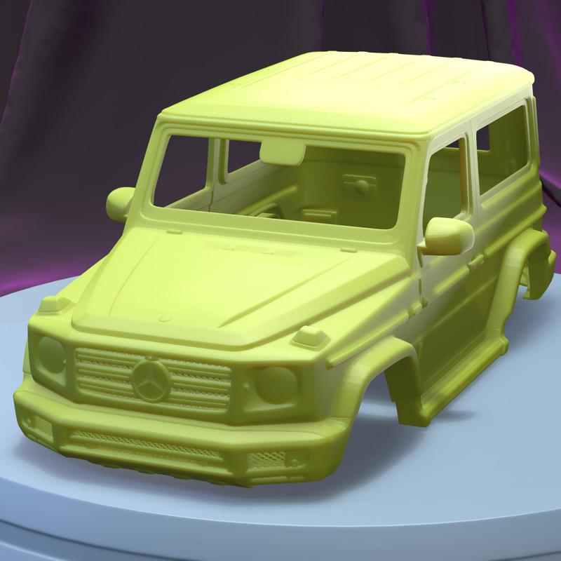 Mercedes Benz G 550 W463 2020  (1/24) PRINTABLE CAR BODY