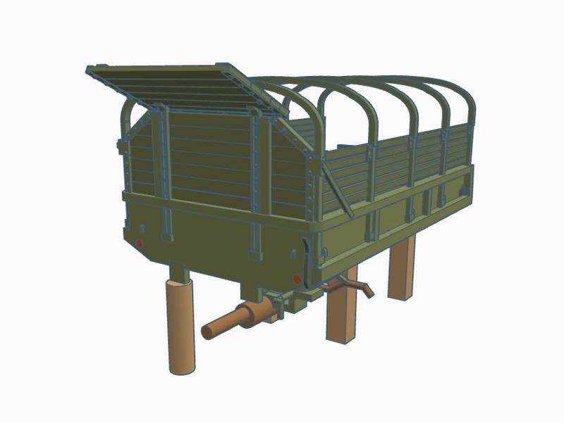 (ADD-ON) GMC CCKW 353 Tipper body