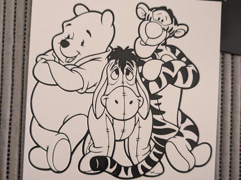 winni the puuh - the gang HueForge