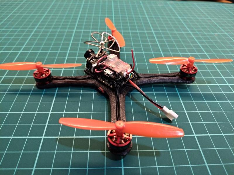 120mm Brushless Micro FPV Toothpick Quadcopter