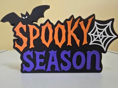 Spooky Season Sign