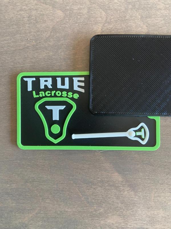 True Lacrosse Bag Tag