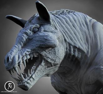 Entelodont  (Entedoom) Harbinger of Shadows