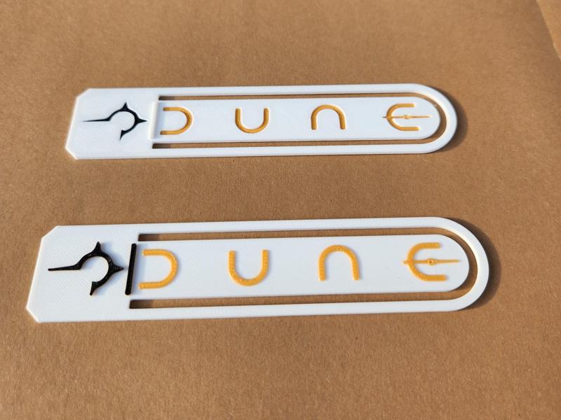DUNE themed bookmark - House Harkonnen