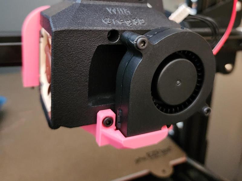 0067-3V CR10 Direct Fan Shroud Volcano