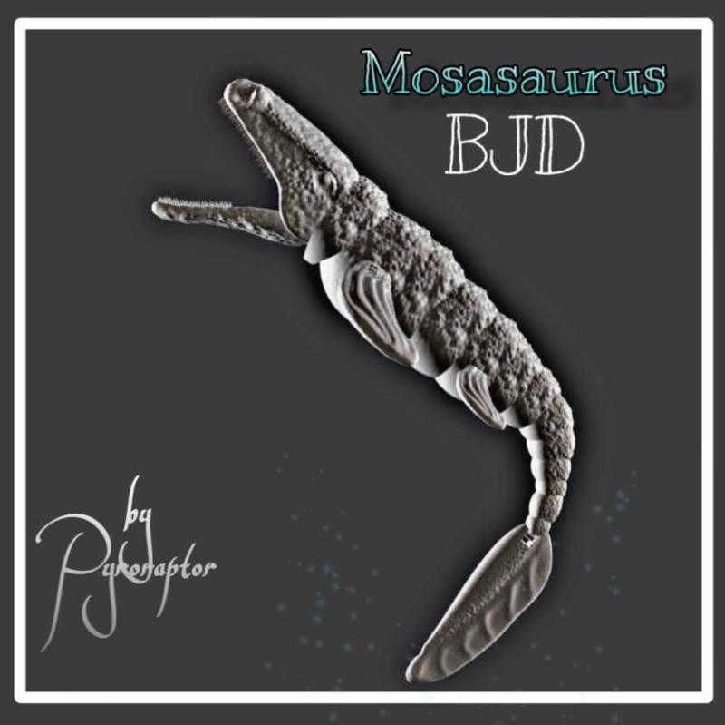 BJD dinosaur mosasaurus