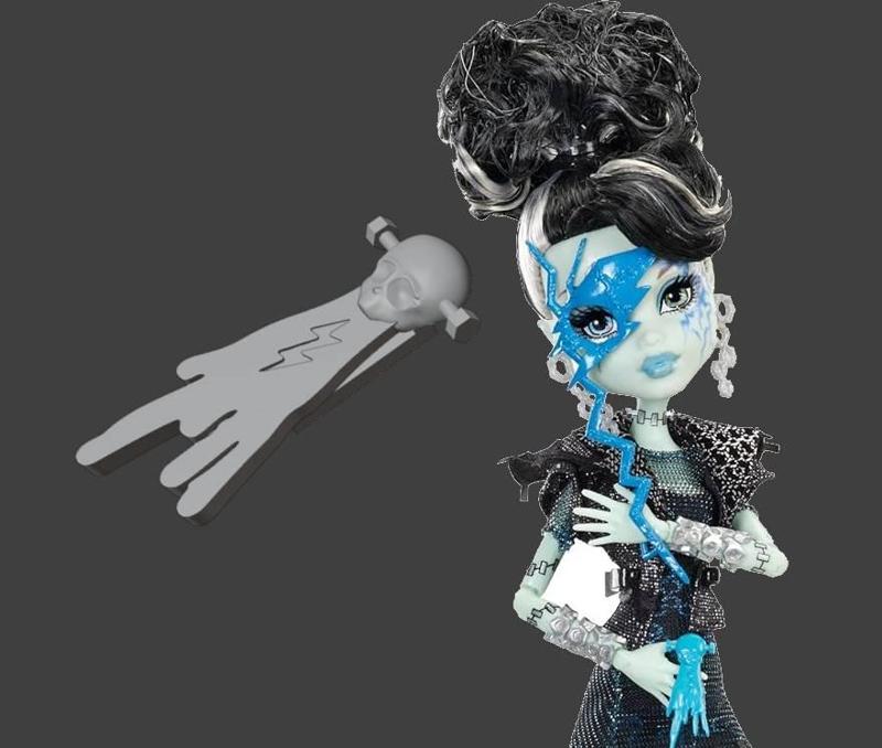 Frankie Stein Ghouls Rule Ring Accessory Replacement