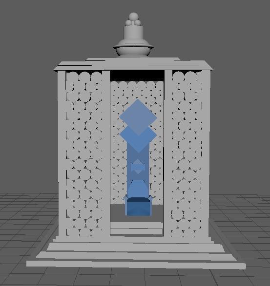 Blue Diamond Palanquin 