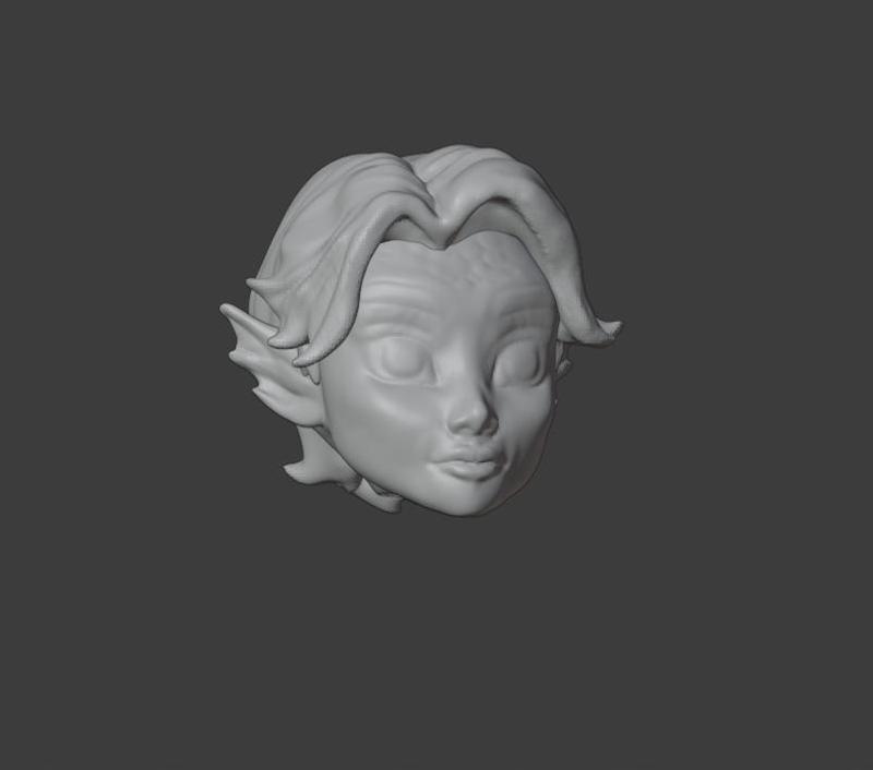 Monster high custom boy head