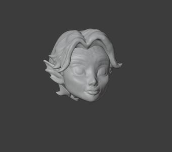 Monster high custom boy head