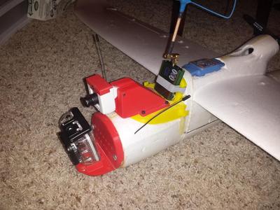 Bixler 2 Static CCD camera mount