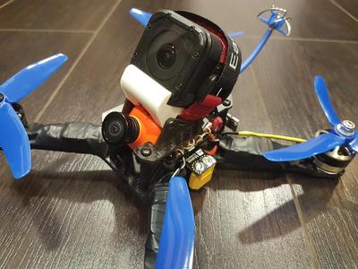 QAV-X Realacc x210 Gopro Session mount