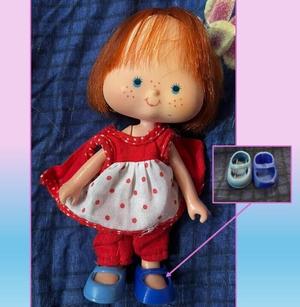 Strawberry Shortcake doll shoes