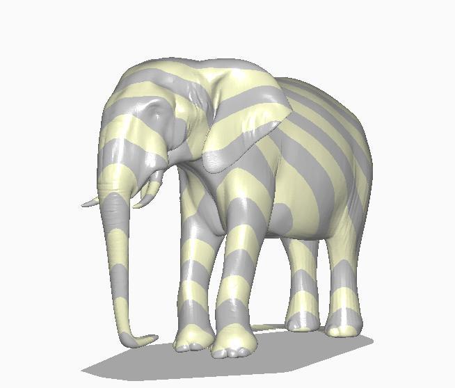 Adult elephant 3d model