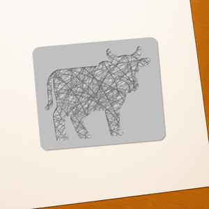 Cow Drawing Stencils – 3D Printable Tools for Artists