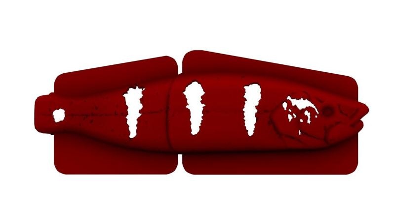 Lure Stencil - River2Sea S-Waver (pbass)