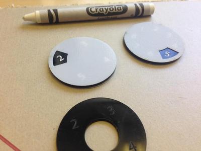 Laser Cut Pin Markers for Bolt Action