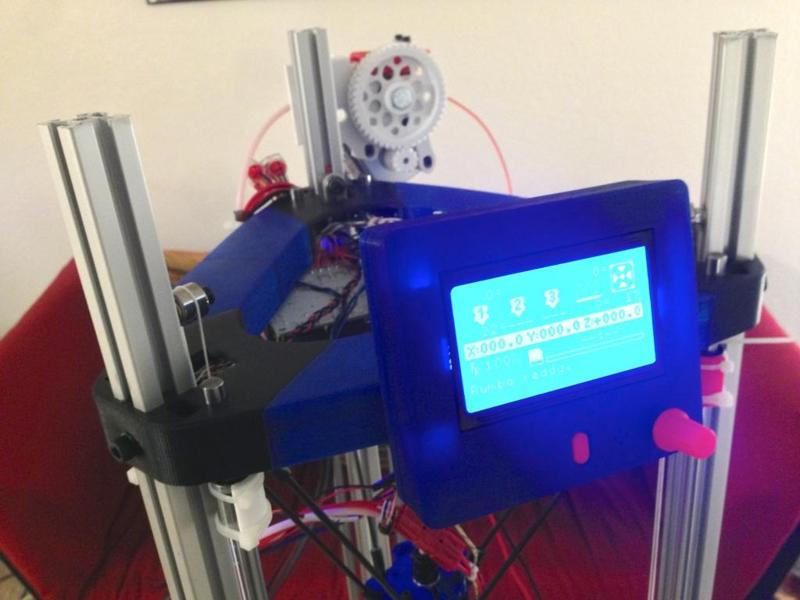 Adjustable LCD Graphic Display Mount for 3DR Simple