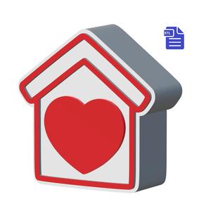 3pc New Home Bath Bomb Mold