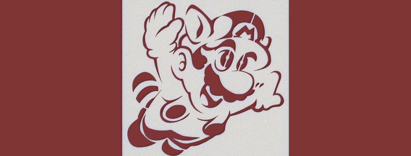 stencil mario bross 400x400