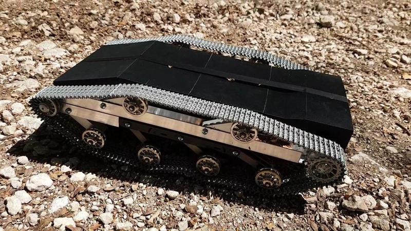 RC Ripsaw pillow, motor mount and body shell